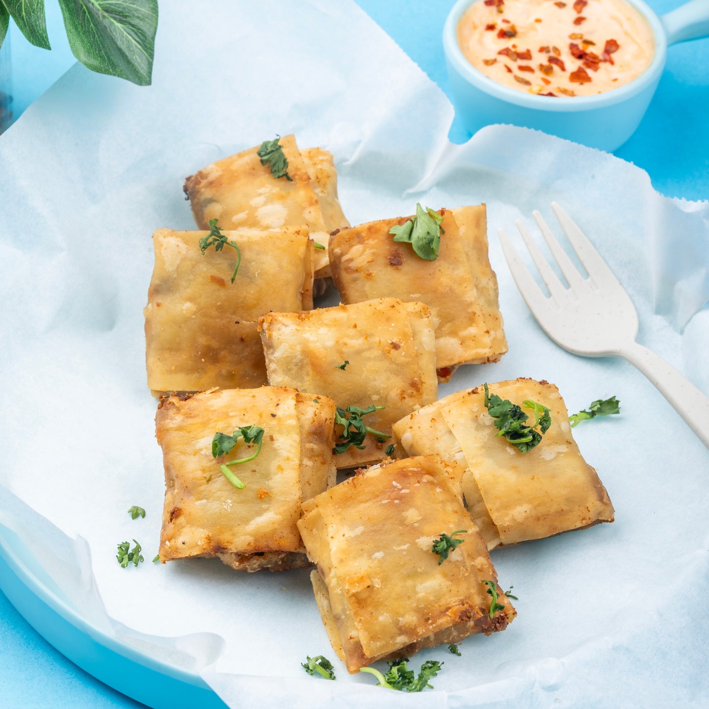 Cheesy Paneer Pockets