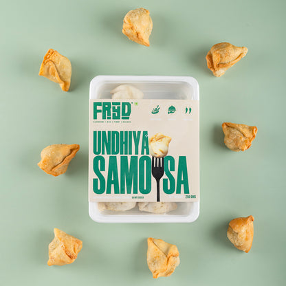 Undhiya Samosa (Jain)